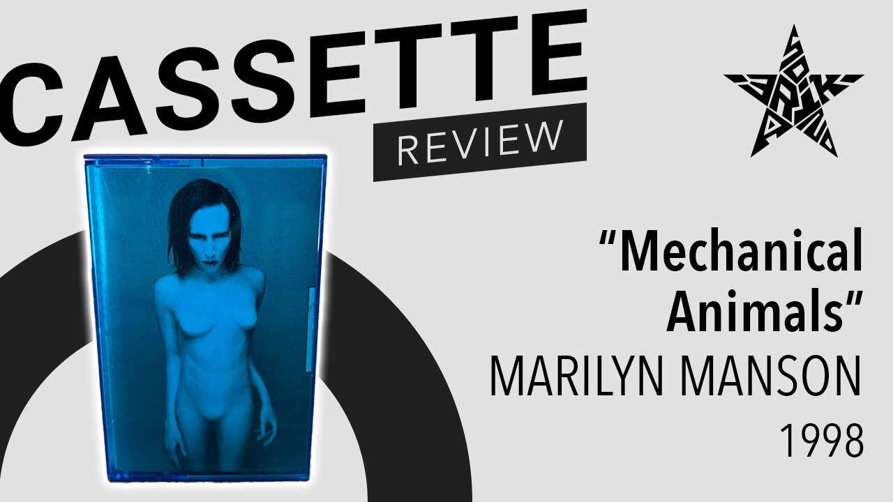 Marilyn Manson - Mechanical Animals (1998) [Blue Case] Cassette Review