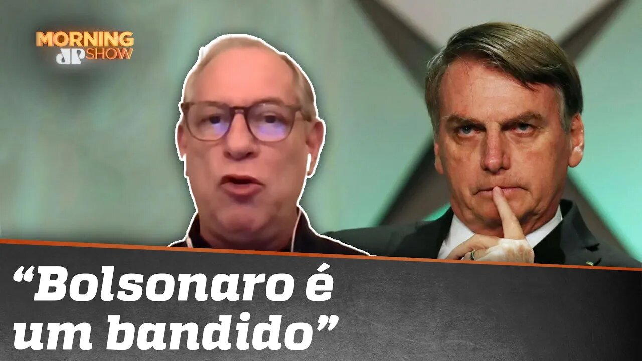 Ciro Gomes diz que Bolsonaro cometeu charlatanismo na pandemia