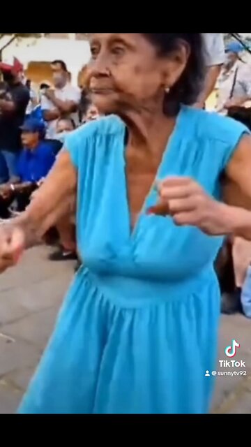 Grandma got dance moves