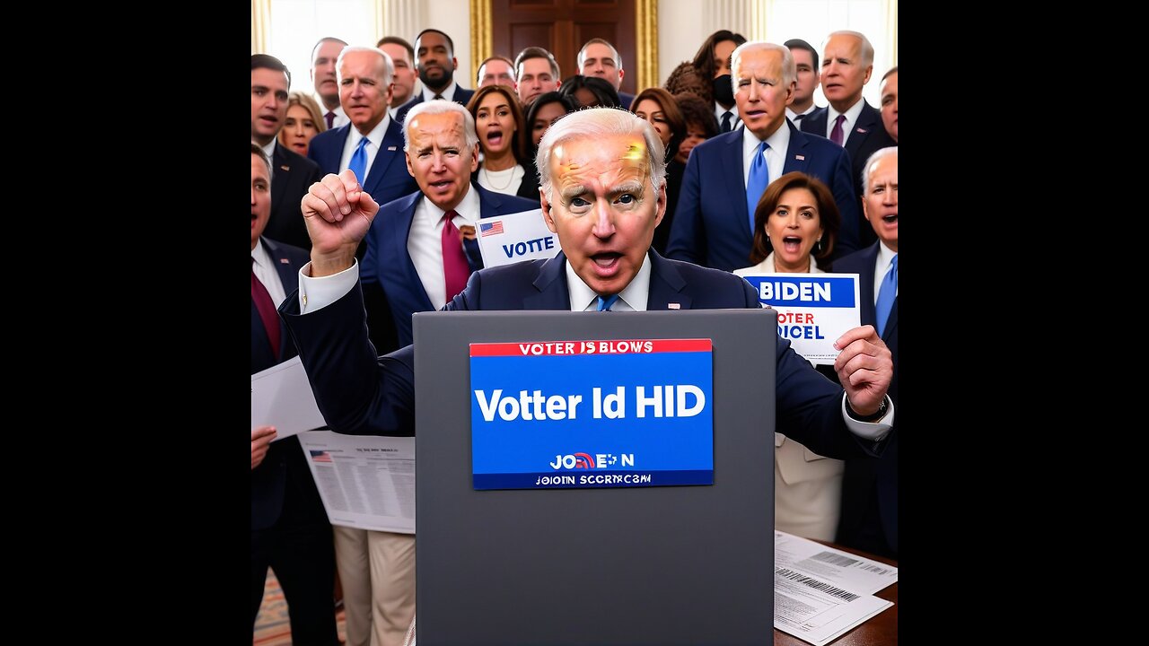 Chaos erupts as Johnson scorches Biden with a 'voter ID' call, delivering a final blow!