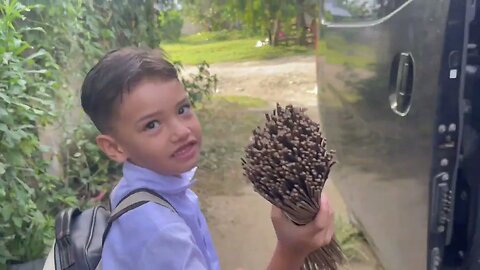 FIRST DAY OF SCHOOL - UMIYAK SI BRAEDEN 😢😂