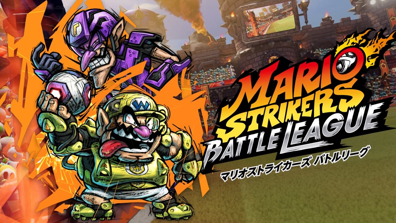 Mario Strikers Battle League - Jogo Insano de Futebol do Mario! GamePlay
