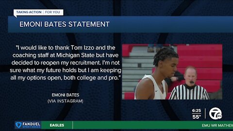 Emoni Bates reopens college recruitment