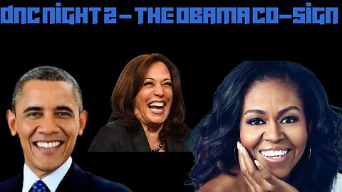 DNC Night 2 — Barack & Michelle Obama Address The Delegation!