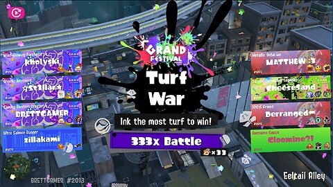 I WON A 333X BATTLE DURING GRAND FEST!!! [Team Present Vs. Team Future]