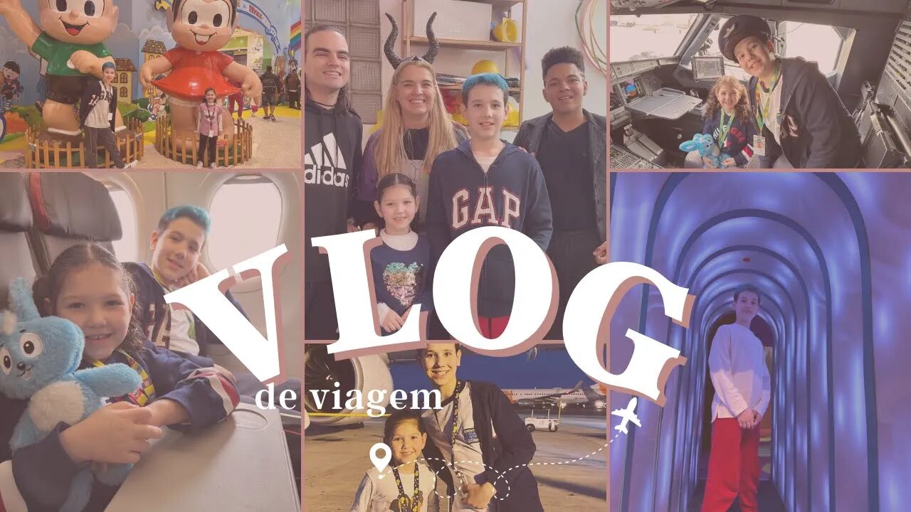 Nosso PRIMEIRO VLOG de viagem! Você não pode perder!!! 🥰