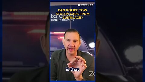 Pulling stolen vehicles off curtilage