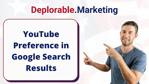 YouTube Preference in Google Search Results