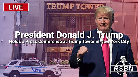 LIVE REPLAY: Pres. Donald Trump Holds a Press Conference at Trump Tower in New York City