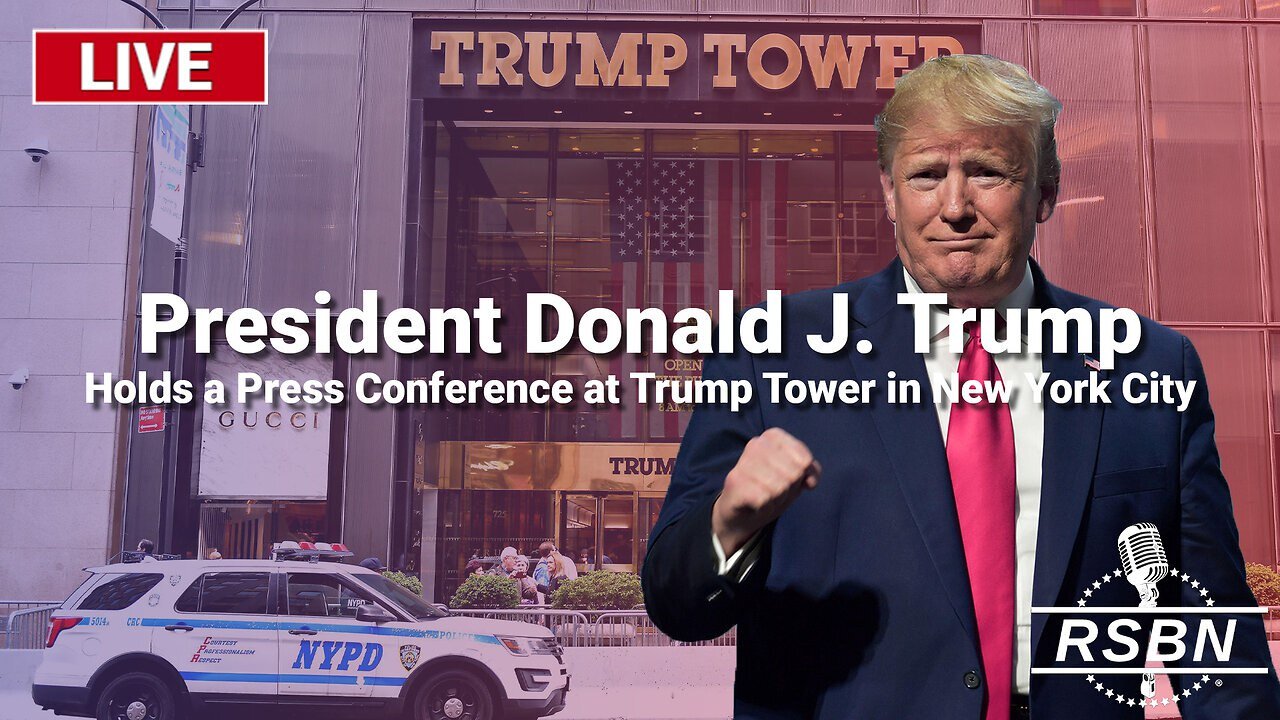 LIVE REPLAY: Pres. Donald Trump Holds a Press Conference at Trump Tower in New York City