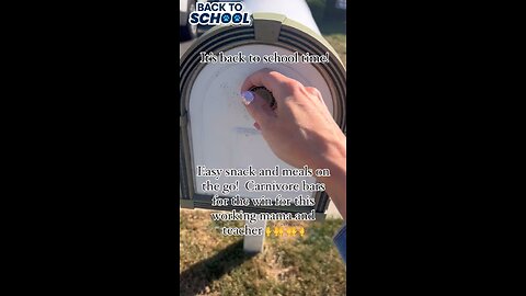 Teacher Meal On The Go!