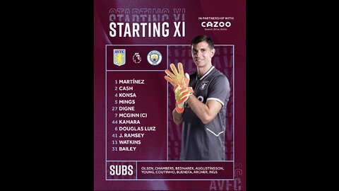 Aston Villa v Manchester City