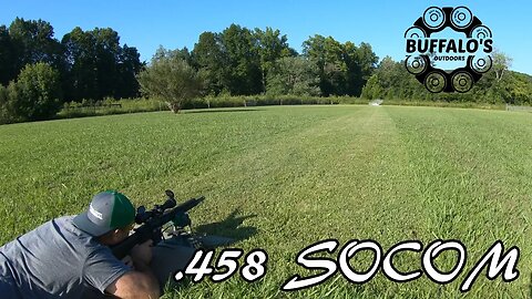 .458 SOCOM {300 gr Nosler Ballistic Tip} 100 yard water test