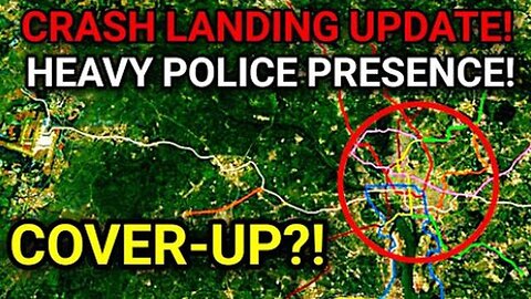 Crash Landing In Washington DC Update! Heavy Police Presence!
