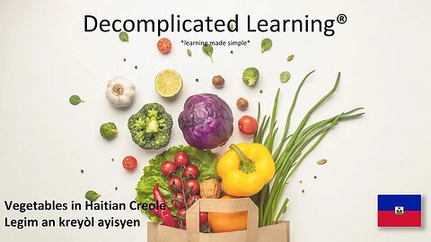 Pronounce vegetables in Haitian Creole