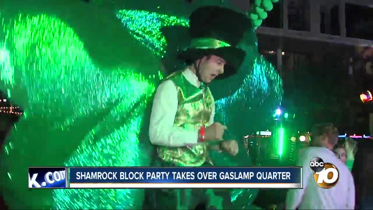 San Diego ShamROCK block party takes over Gaslamp Quarter
