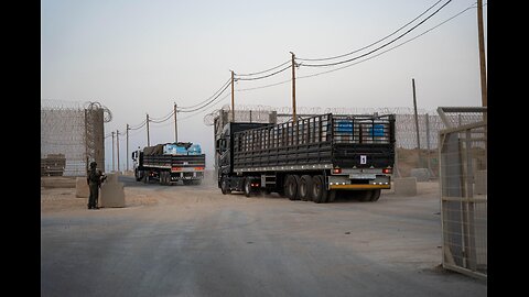 Joint IDF and COGAT announcement: Over 230 Trucks Carrying Food, Water,