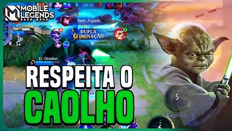 CARREGUEI O JOGO COM UM HERÓI OFF META NA JUNGLE!! TIER B NA TIER LIST | MLBB