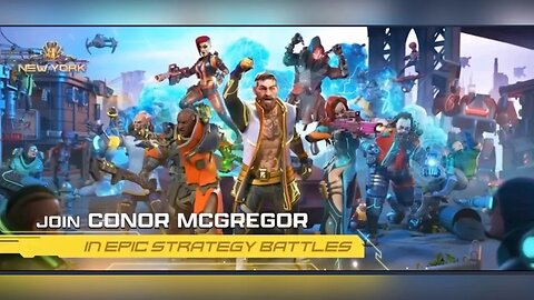 Conor Mcgregor is not here to take part he’s here to take over the new RTS game Dystopia