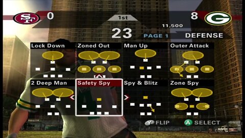 NFL Street 2 - Packers vs 49ers