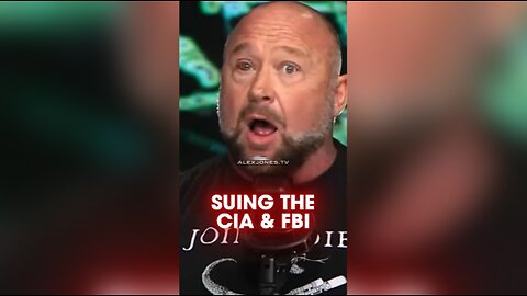 Alex Jones is About To Sue The CIA & FBI - 10/28/24