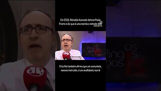 Reinaldo Azevedo detona Paulo Freire