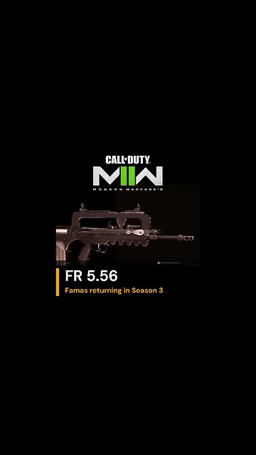 FR 5.56 Famas Season 3 weapon ? #Shorts