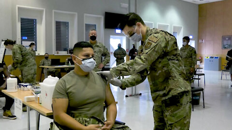 Moderna Vaccinations at Kleber Army Health Clinic
