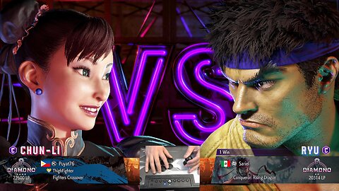 Kuya Kalbo SF6 Casual Match Roundup. Chun Li 4-star Diamond Rank [Hori Fight Stick]