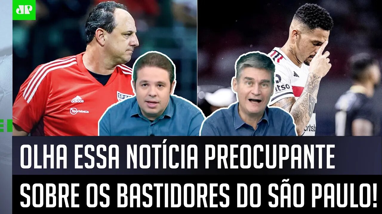 "É MUITO PROBLEMA, cara! SAIU A INFORMAÇÃO de que o São Paulo está..." OLHA essa NOTÍCIA PREOCUPANTE
