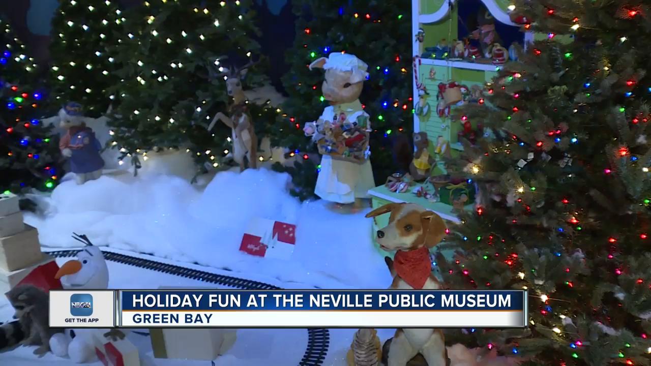 Walking through the enchanted forest at the Neville Public Museum