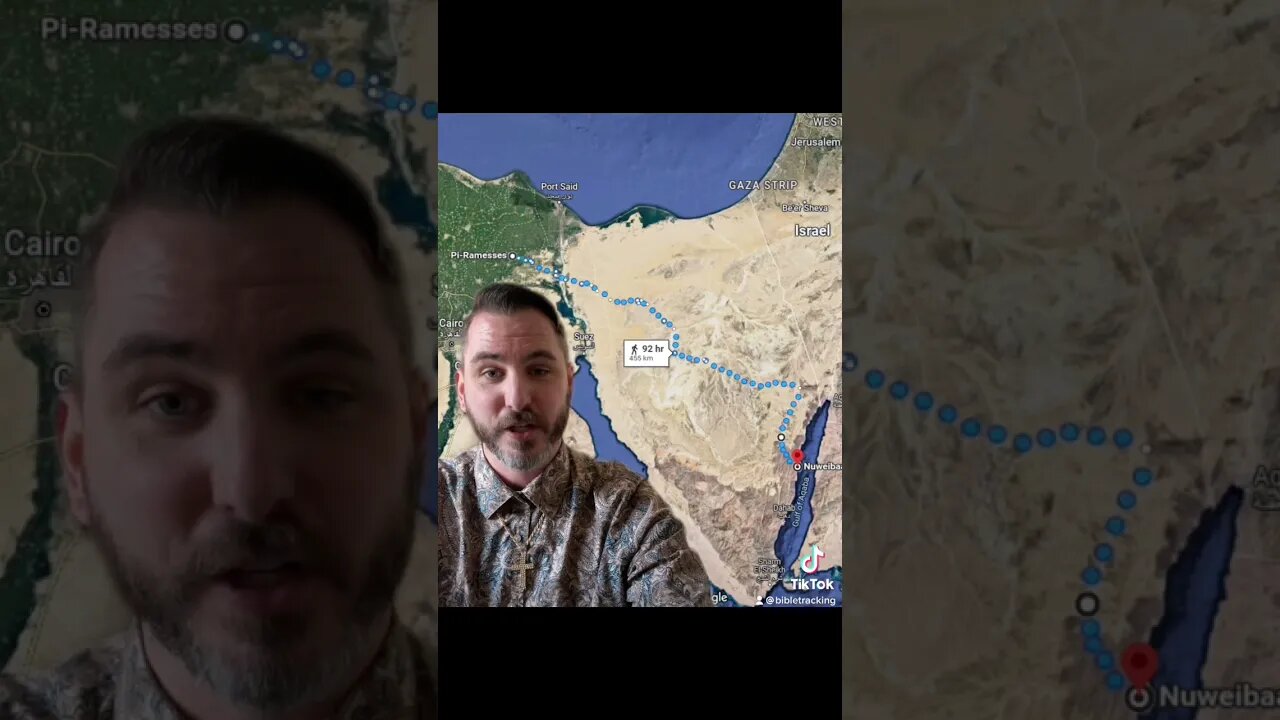 Part 1 on the path of the Exodus leading to original Tabernacle and Ark of the Covenant location.