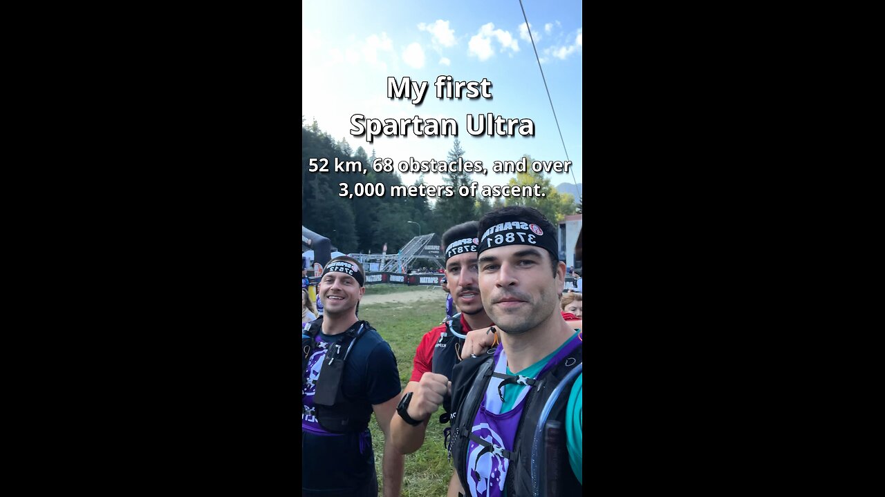 My first Spartan Ultra: 52 km, 68 obstacles, and over 3,000 meters of ascent.