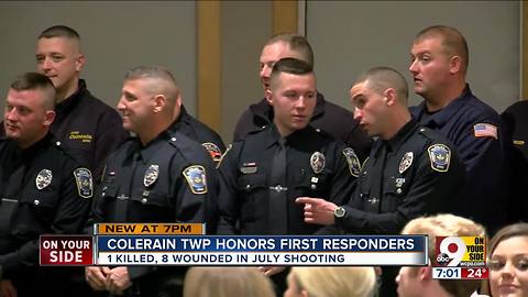 Colerain Township honors first responders