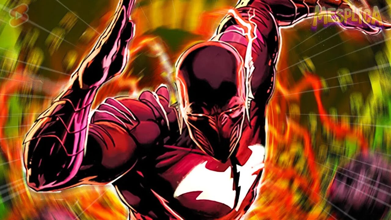 BATMAN SE FUNDE COM FLASH [ QUEM É O MORTE ESCARLATE ]