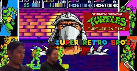 TMNT gameplay (ARCADE)