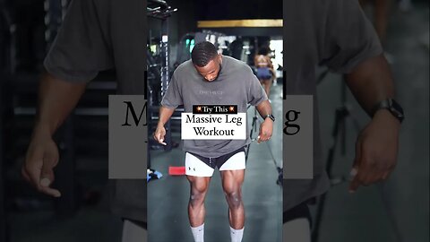 Leg workout for massive leg #shorts