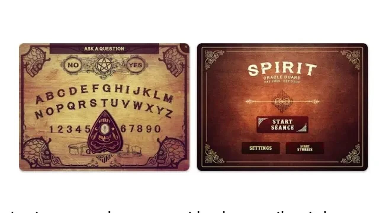 SPIRIT WITCH OUIJA BOARD SIMULATOR