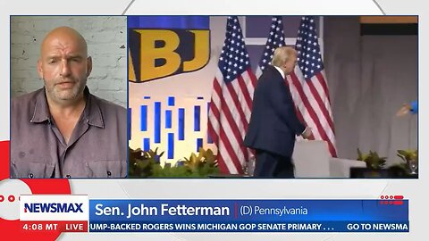 Fetterman declared his belief that Trump will win Pennsylvania during the 2024 election