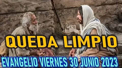 EL EVANGELIO DEL DÍA QUEDA LIMPIO VIERNES 30 JUNIO 2023