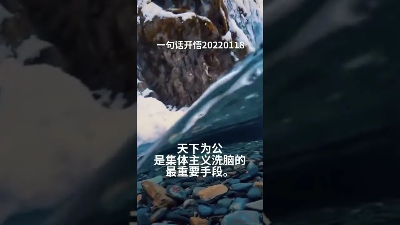 一句话开悟20220118
