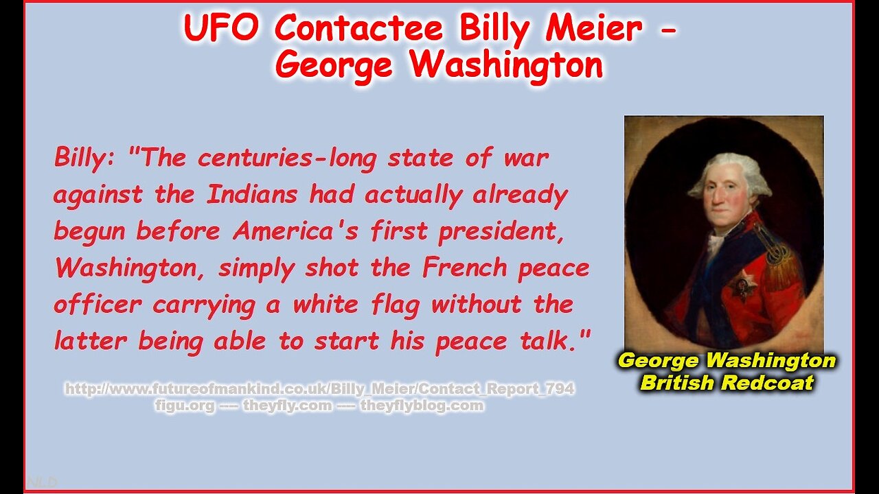 Billy Meier UFO Contact Reports - George Washington