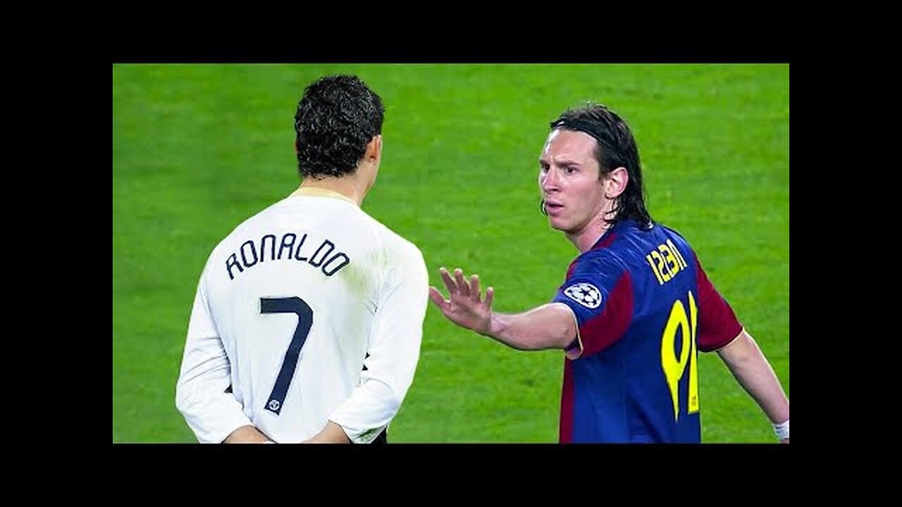 The Match That Started Ronaldo & Messi Rivalry