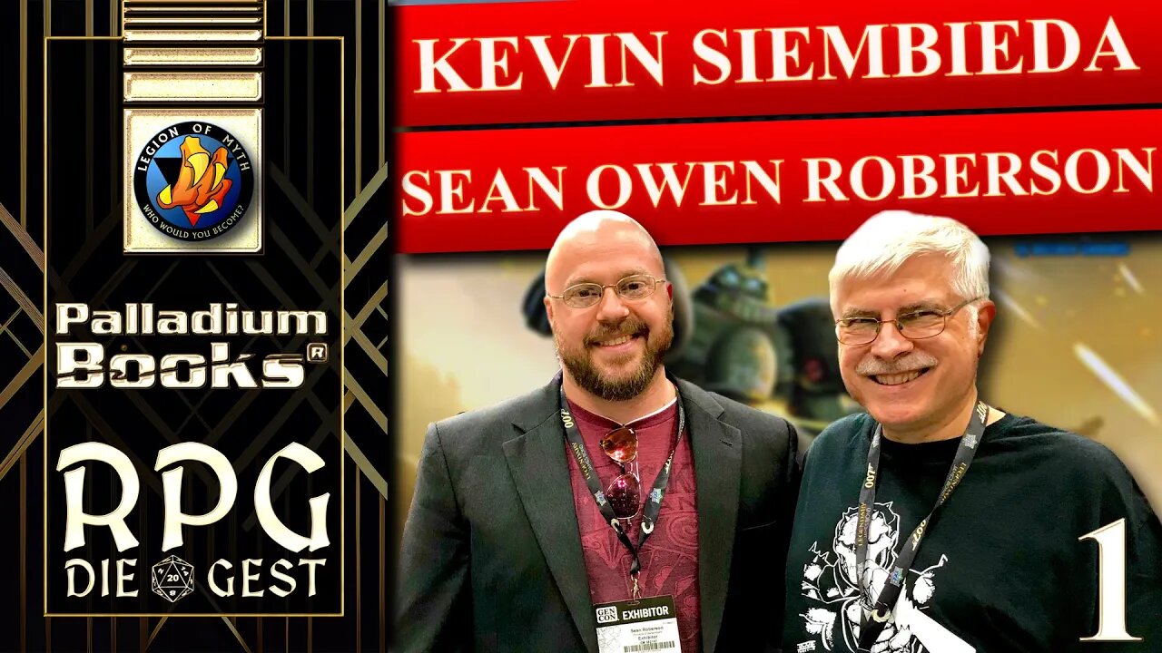 Kevin Siembieda & Sean Owen Roberson [Palladium Books] - Part 1: Titan Robotics