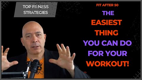 The Easiest Thing To Do During Your Workout!