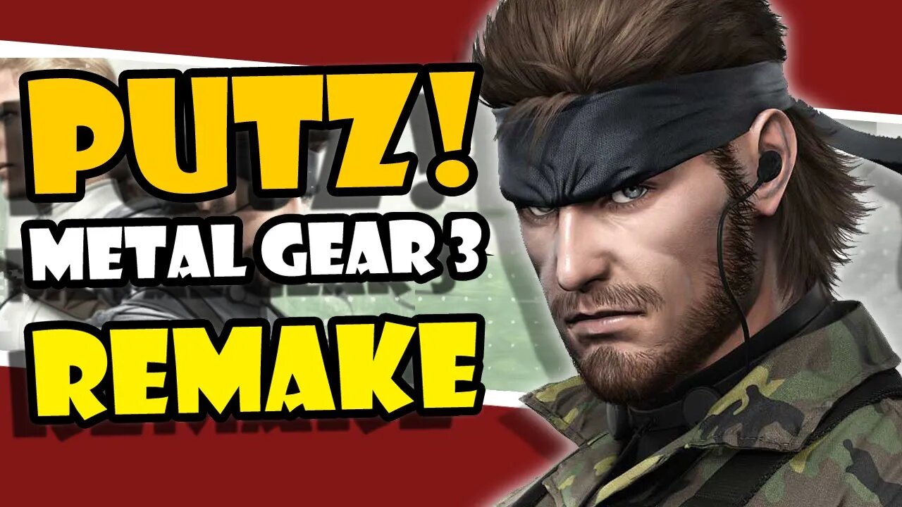 Metal Gear 3 REMAKE Será que vai ser bom? EU NÃO CONFIO!