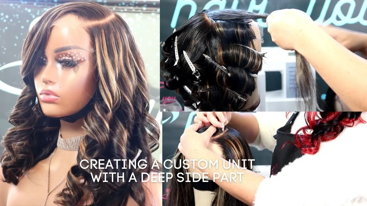 CREATING A DEEP SIDE PART UNIT| BTS HIGHLIGHTS + STYLING 2023