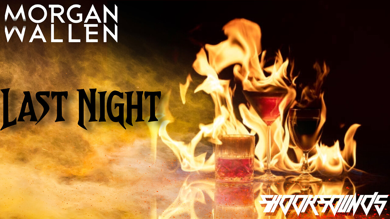 Morgan Wallen - Last Night (Rock Version) Visualizer by Shook Sounds