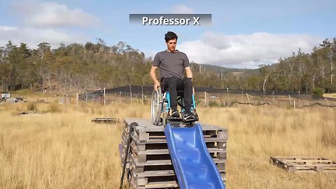 sliding down video