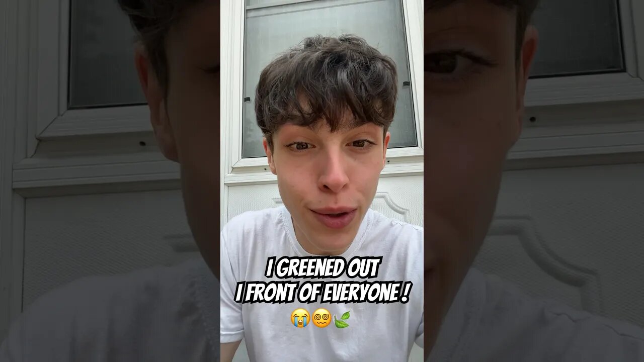 GREENED OUT!! 😵💫🤮#comedy #funny #newvideo #🤣#🤣